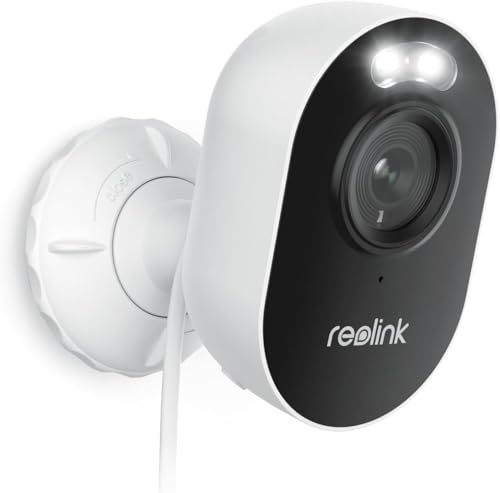 Reolink 4MP Überwachungskamera Aussen mit Spotlight, KI-Erkennung, Plug-in