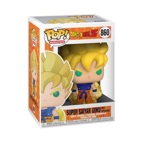 Funko Pop Animation: Dragonball Z - Super Saiyan Goku - (First Appearance) - Dragon Ball - Collectable Vinyl Figure - Gift Idea - Official Merchandise - Toys for Kids & Adults - Anime Fans