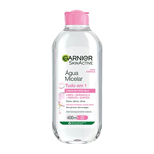 Água Micelar Tudo Garnier 400Ml