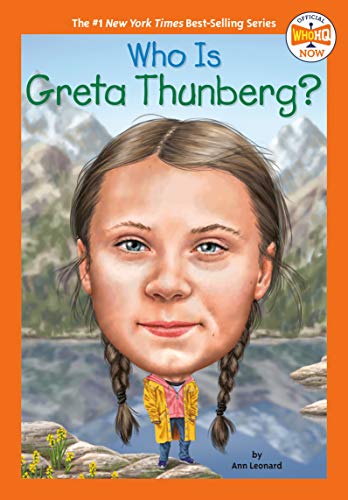 Who Is Greta Thunberg? (By: Manuel Gutiérrez,Ann Leonard) cover
