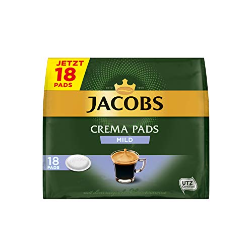 (-14%) Jacobs Pads Crema Mild, Senseo kompatible Pads, 5 x 18 Getränke, 90 Kaffeepads