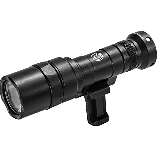 SureFire M340 C-Pro Mini Scout Light Pro, 500 Lumens, TIR Lens, Pick/Hunting Firearm Mount, Black, IPX7 Waterproof (M340C-BK-PRO)