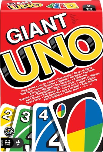 (-45%) Mattel Games UNO Giant Kartenspiel, ab 7 Jahren, 2–10 Spieler