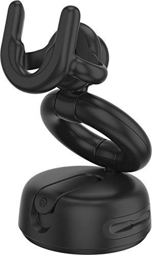 PopSockets Multi-Use Phone Mount for Dash, Windsheild, and Desk - Black