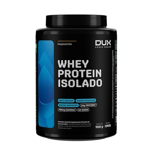 DUX NUTRITION Whey Protein Isolado Cappuccino - 900g