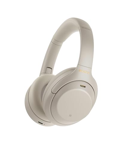 Sony WH-1000XM4 Wireless Premium Noise Canceling Overhead Headphones with Mic for Phone-Call and Alexa Voice Control, Si