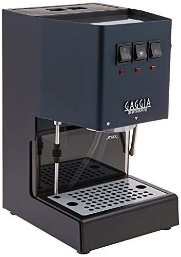 Gaggia RI9380/50 Classic Evo Pro Espresso Machine, Classic Blue, Small