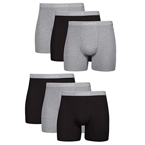 Mens Underwear Boxer Briefs Pack Cool And Breathable Cotton Moisture
