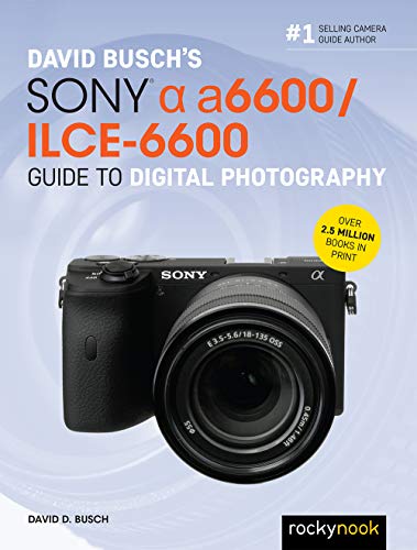 Sony Alpha a6600/ILCE-6600 Guide to Digital Photography book cover