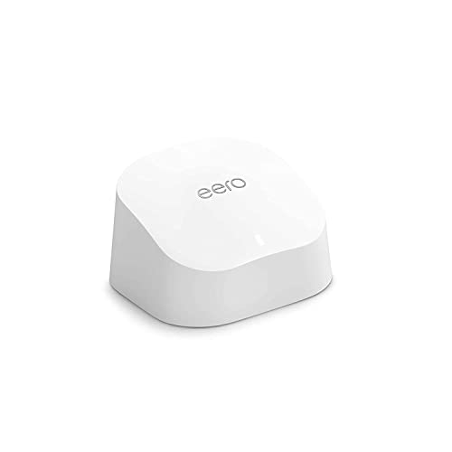 🔥 STARKER PREIS (-37%) Amazon eero 6 Mesh-WLAN-Router | 900-Mbit/s-Ethernet | Bis zu 140 m² Abdeckung | Für Verbindungen mit über 75 Geräten | Einzelpack