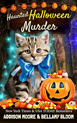 A Haunted Hallow-whiskers / Haunted Halloween Murder book cover
