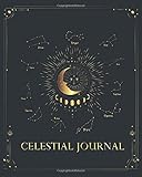 Celestial Journal Notebook Diary Sun And Moon Zodiac Signs Journal For Note Taking At Schools Writing Journals And A Journal Gift For Herhim
