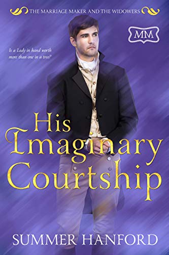 His Imaginary Courtship (By: Summer Hanford) cover