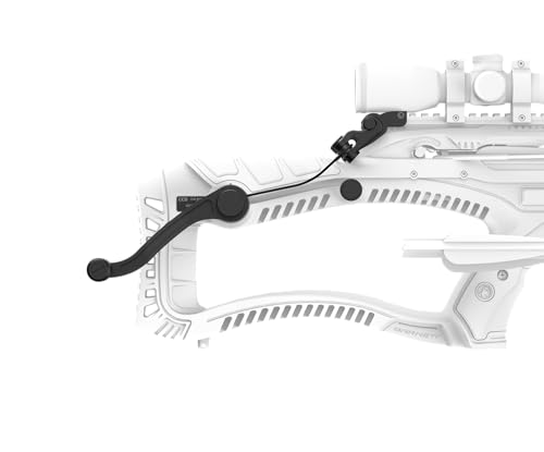 Barnett Crank Cocking Device for Crossbow, Ambidextrous, Easy Installation, Reduce Cocking Resistance by 93%, Standard - Hooks, Black