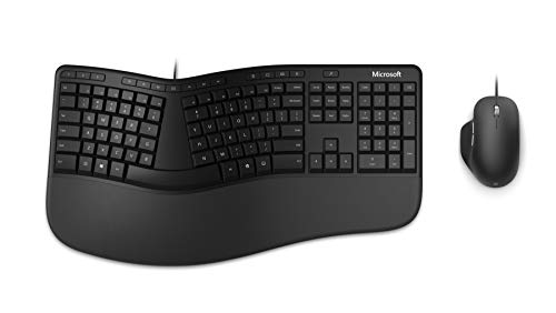 Microsoft Ergonomic Desktop Wired Keyboard and Mouse Combo