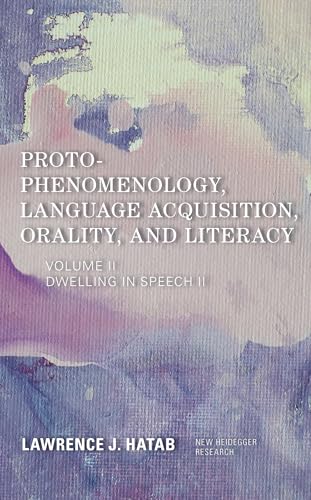 Proto-Phenomenology, Language Acquisition, Orality and Literacy book cover