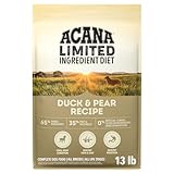 ACANA Singles Limited Ingredient Grain Free High Protein Dry Dog Food Duck & Pear Recipe 13lb Bag