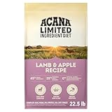 ACANA Singles Limited Ingredient Grain Free High Protein Dry Dog Food Lamb & Apple Recipe 22.5lb Bag