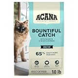 ACANA Dry Cat Food Bountiful Catch Salmon Catfish and Herring 10lb. Bag | High Protein, Includes Probiotics, Omega-3 Fatty Acids, Digestive Health, Global Quality Ingredients