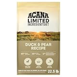 ACANA Singles Limited Ingredient Grain Free High Protein Dry Dog Food Duck & Pear Recipe 22.5lb Bag