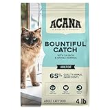 ACANA Dry Cat Food Bountiful Catch Salmon Catfish and Herring 4lb Bag