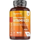 Vitamina D3 4000 UI - 400 Comprimidos (+1 Ano)