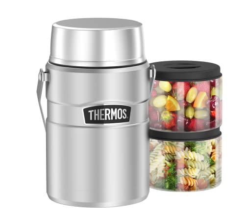 Thermos STAINLESS KING Thermobehälter 1,20 l, 12 h heiß, stainless steel