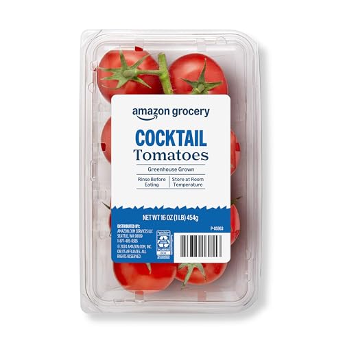 Amazon Grocery, Cocktail Tomatoes, 16 Oz (Previously Fresh Brand, Packaging May Vary)