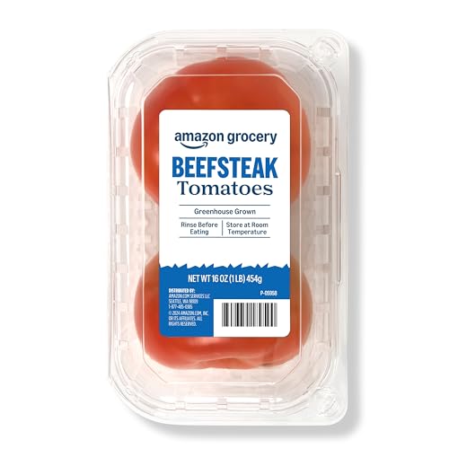 Amazon Grocery, Beefsteak Tomatoes, 16 Oz (Previously Fresh Brand, Packaging May Vary)