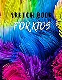 Sketch Book Notebook For Drawing Writing Painting Sketching Or Doodling 110 Pages 85x11 Premium Abstract Cover Vol98