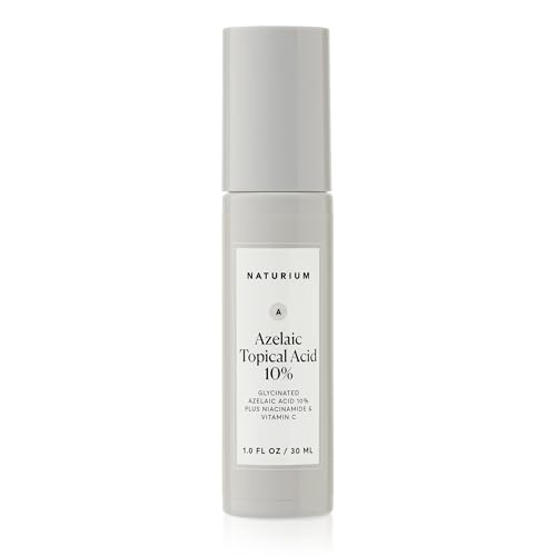 Naturium Azelaic Topical Acid 10%, Face & Skin Care Beauty Treatment with Niacinamide & Vitamin C, 1 oz