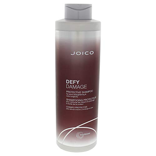 Joico Defy Damage Protective Shampoo | For Color-Treated Hair | Strengthen Bonds & Preserve Hair Color | With Moringa Seed Oil & Arginine | 33.8 Fl Oz