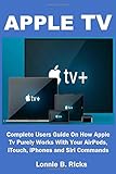 Apple Tv Complete Users Guide On How Apple Tv Purely Works With Your Airpods Itouch Iphones And Siri Commands
