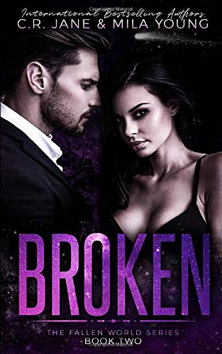 Broken book cover