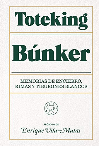 Portada del libro Búnker de Toteking