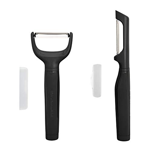 KitchenAid Universal Euro Y Peeler Set of 2 Black