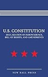 Us Constitution Declaration Of Independence Bill Of Rights And Amendments