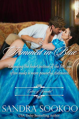 Trimmed in Blue book cover