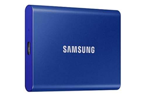 Samsung T7 1TB, Portable SSD, up to 1050MB/s, USB 3.2 Gen2 + 2mo Adobe CC Photography, Gaming, Students & Professionals, External Solid State Drive (M