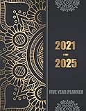 20212025 Five Year Planner 60 Months Calendar 5 Year Appointment Calendar Business Planners Agenda Schedule Organizer Logbook And Journal With Mandala Cover 20212025 Monthly Planner