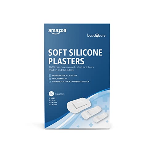 Healthcare by amazon Ultra Sensitive (3 Sizes) 50 Plasters