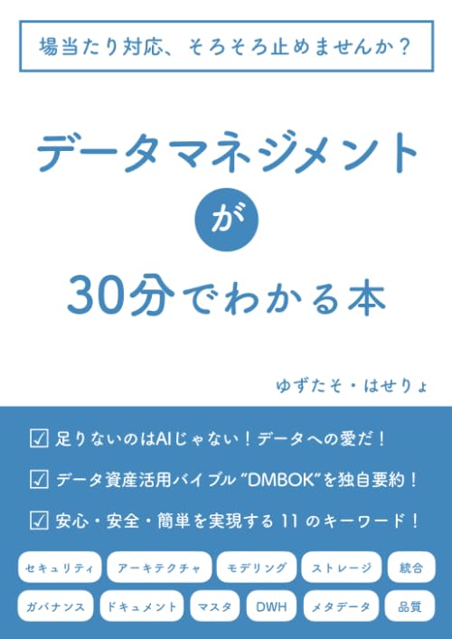         データマネジメントが30分でわかる本       