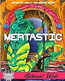 Mertastic Mermaid Adult Coloring Book Underwater Fantasy Merfolk Realms For Relaxing Coloring Expression