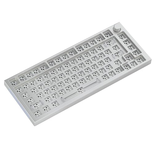 GLORIOUS GMMK Pro 75% Barebones Anpassbares Tastatur-Kit, ANSI in Weiß