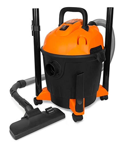 WEN VC4710 10-Amp 5-Gallon Portable HEPA Wet/Dry Shop Vacuum