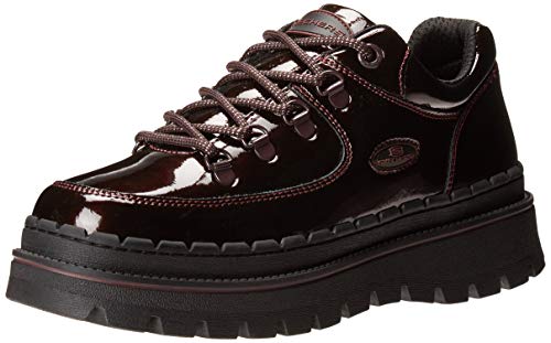 Skechers Women's Jammers - Cool Block Women's Sneaker Boots with Memory Foam, Burgundy, 7