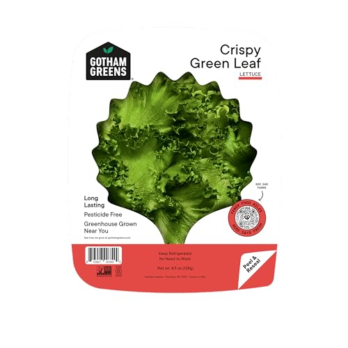 Gotham Greens Salad Clam Green Leaf Crispy Conventional 45 Ounce