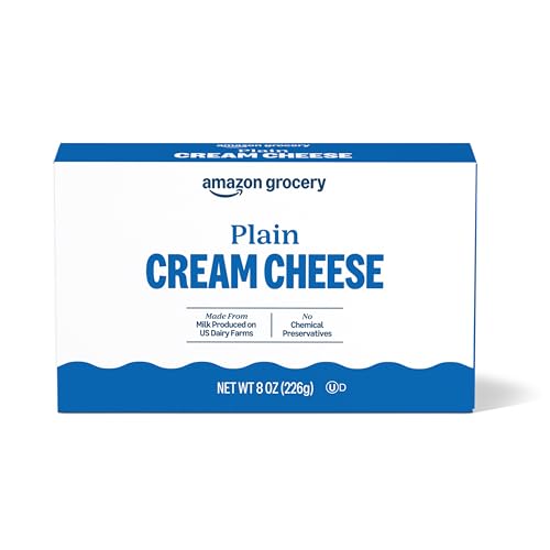 Amazon Grocery, Cream Cheese, 8 Oz (Previously Amazon Fresh, Packaging May Vary)