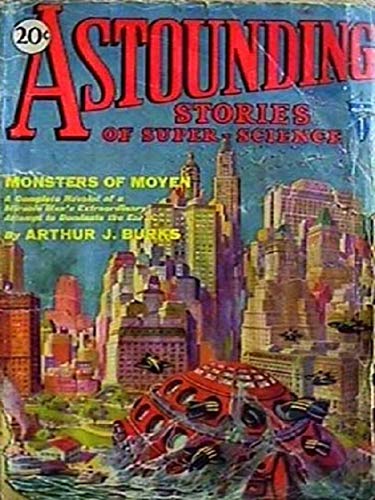 Astounding Stories of Super-Science: Volume 4 April 1930 book cover