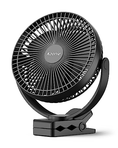 Koonie 10000mAh Clip-On Fan